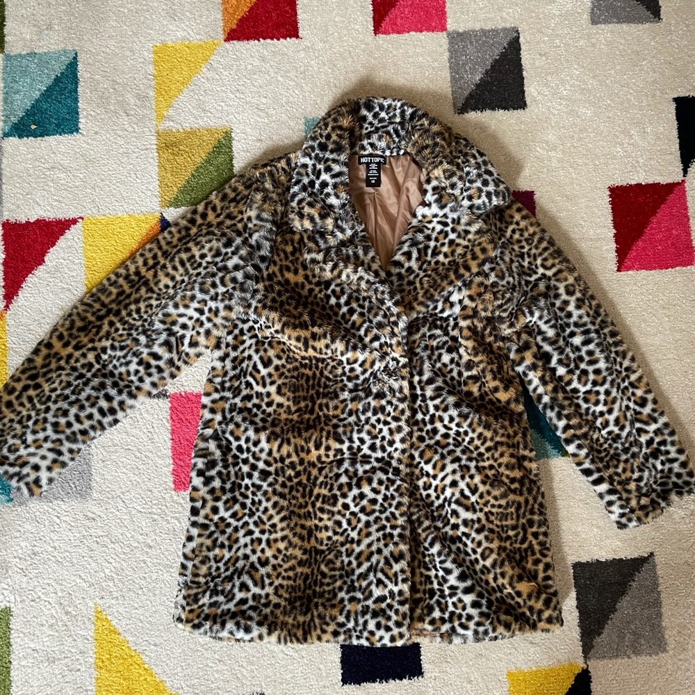 hot topic faux fur jacket